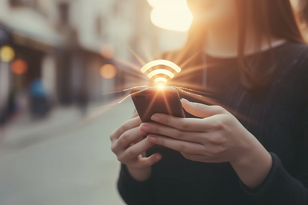 WiFiでスマートフォン利用