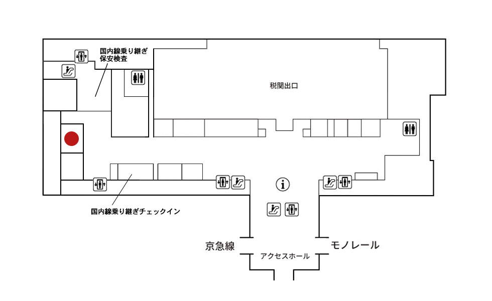 到着カウンター