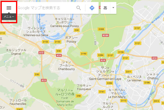 Google mapにアクセス