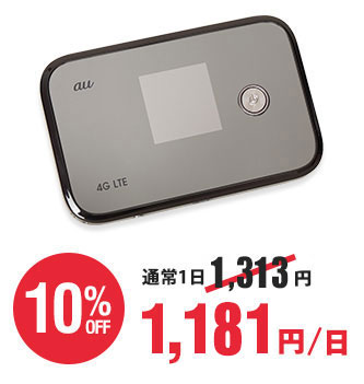 画像:Wi-Fiルータータイプ 1,194円/日