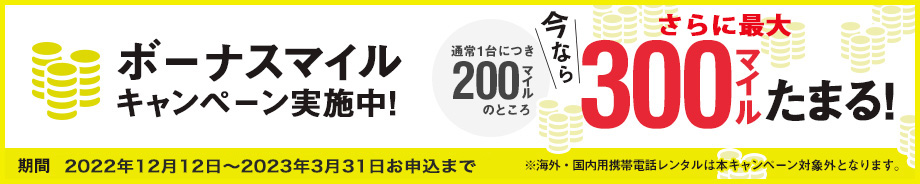 ボーナスマイルキャンペーン